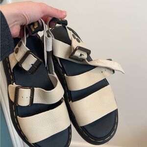 Dr. Martens Cream Sandals size 8